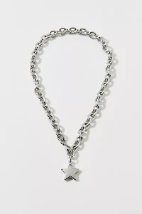 Waterproof Puffy Star Charm Necklace