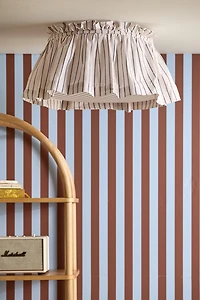 Dakota Gathered Fabric Flush Mount Conversion Kit