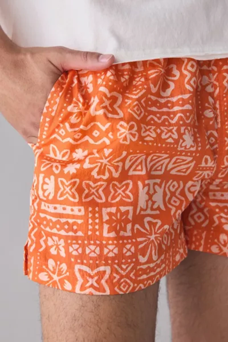 UO Tropical Allover Print Swim Short