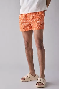 UO Tropical Allover Print Swim Short