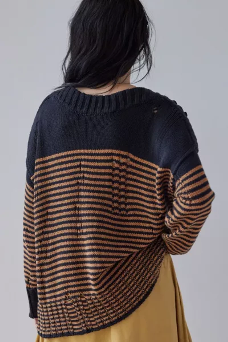 UO Jalen Boat Neck Pullover Sweater