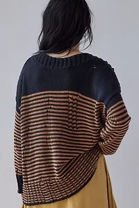 UO Jalen Boat Neck Pullover Sweater