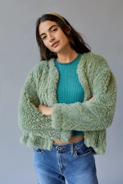 UO Cozy Open-Front Coatigan