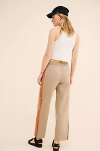 UO Men's Baggy Side-Stripe Track Pant
