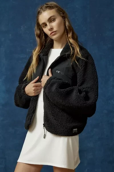 BDG Chuck Fleece Zip-Up Jacket