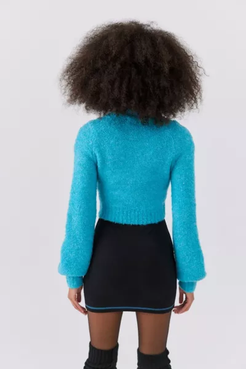 UO Avril Cropped Mock Neck Sweater