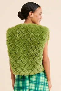Sister Jane Cole Faux Fur Vest