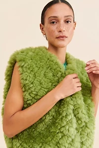 Sister Jane Cole Faux Fur Vest