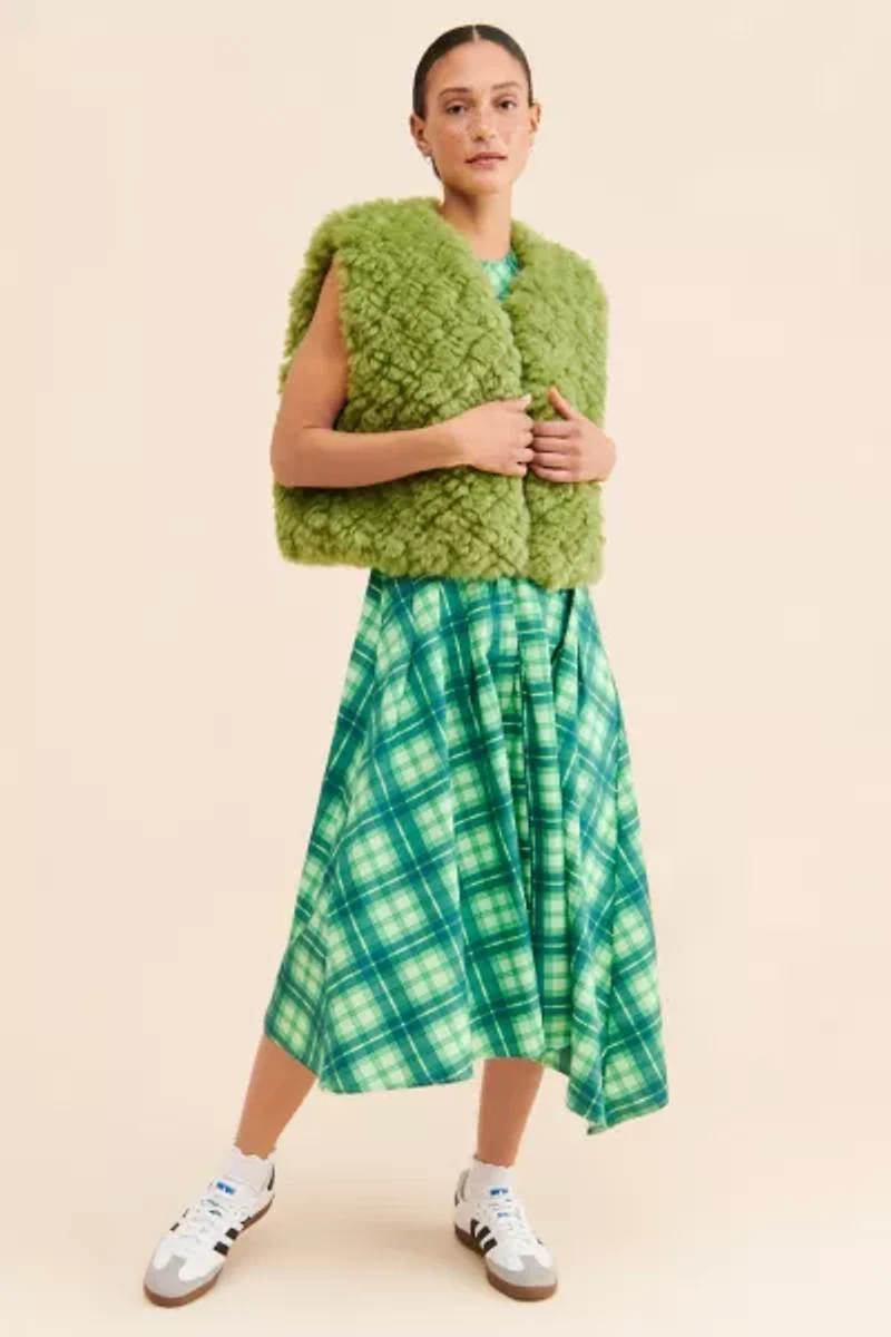 Sister Jane Cole Faux Fur Vest