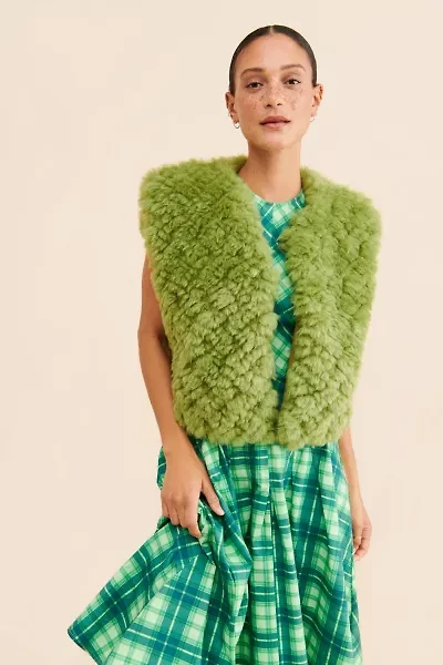 Sister Jane Cole Faux Fur Vest
