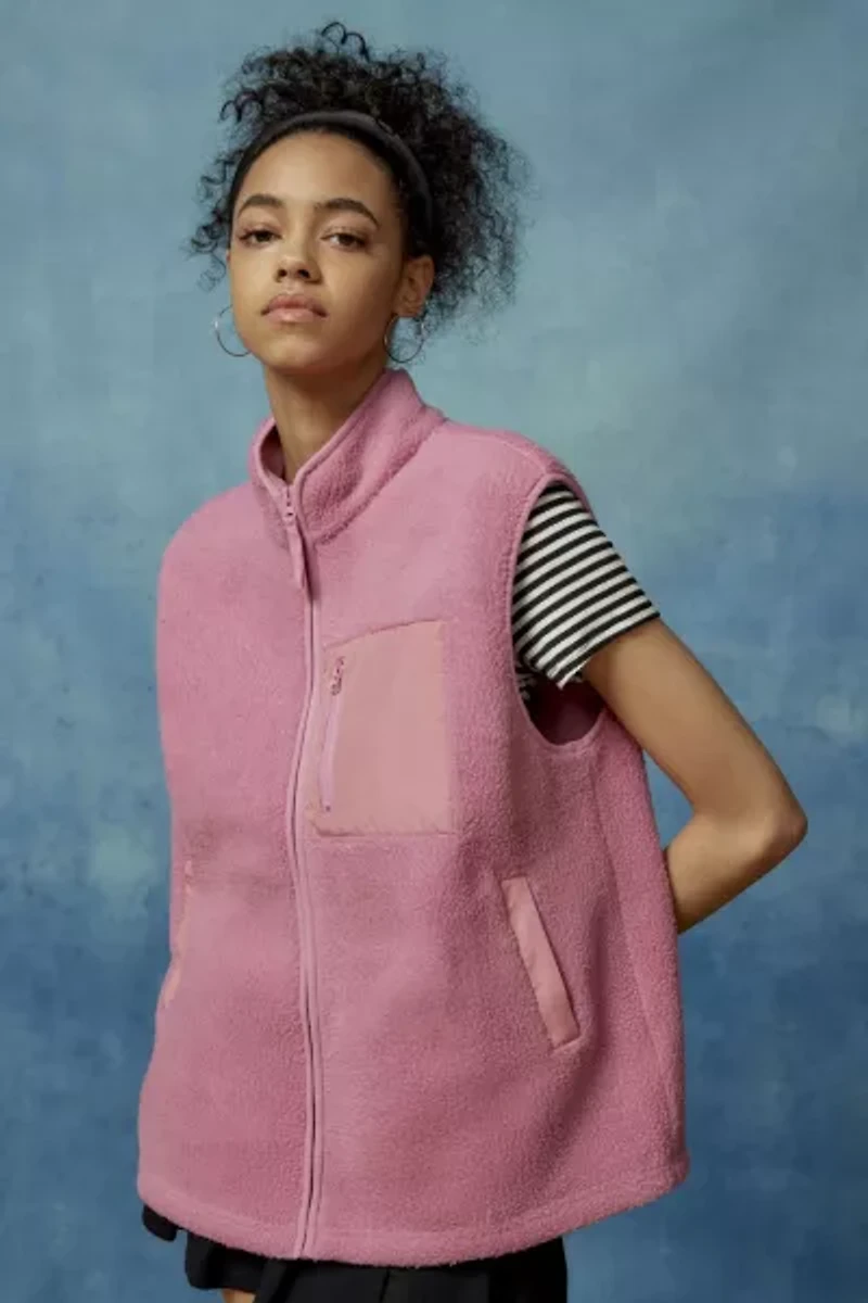 BDG Blake Fleece Vest