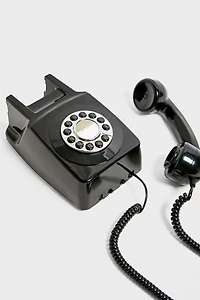 GPO 746 Retro Push Button Dial Landline Wall Mount Phone