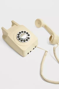 GPO 746 Retro Push Button Dial Landline Wall Mount Phone