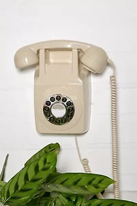 GPO 746 Retro Push Button Dial Landline Wall Mount Phone