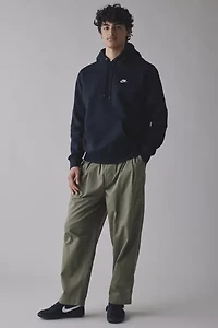 Nike Club Logo Fleece Pullover Hoodie Sweatshirt