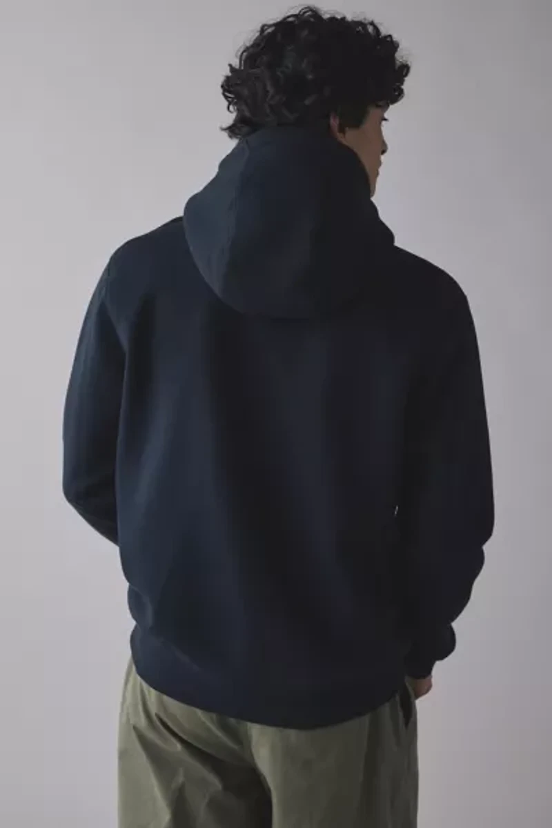 Nike Club Logo Fleece Pullover Hoodie Sweatshirt