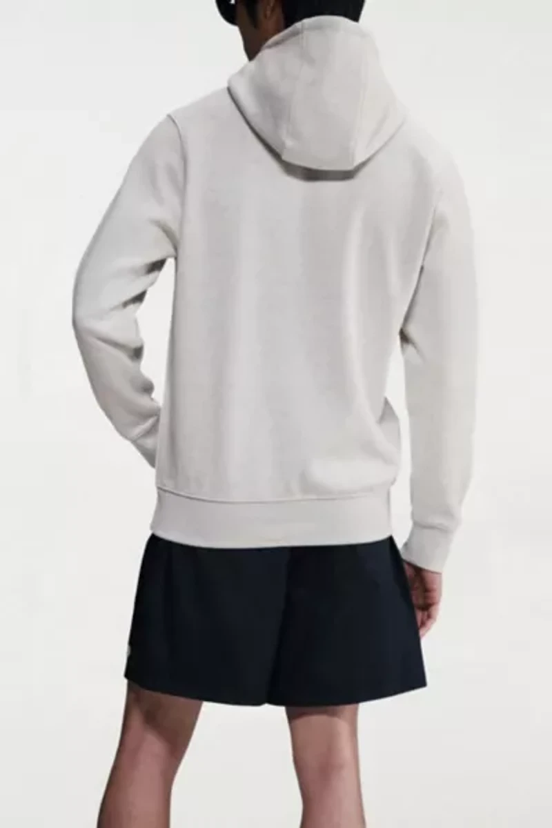 Nike Club Logo Fleece Pullover Hoodie Sweatshirt
