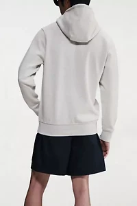Nike Club Logo Fleece Pullover Hoodie Sweatshirt