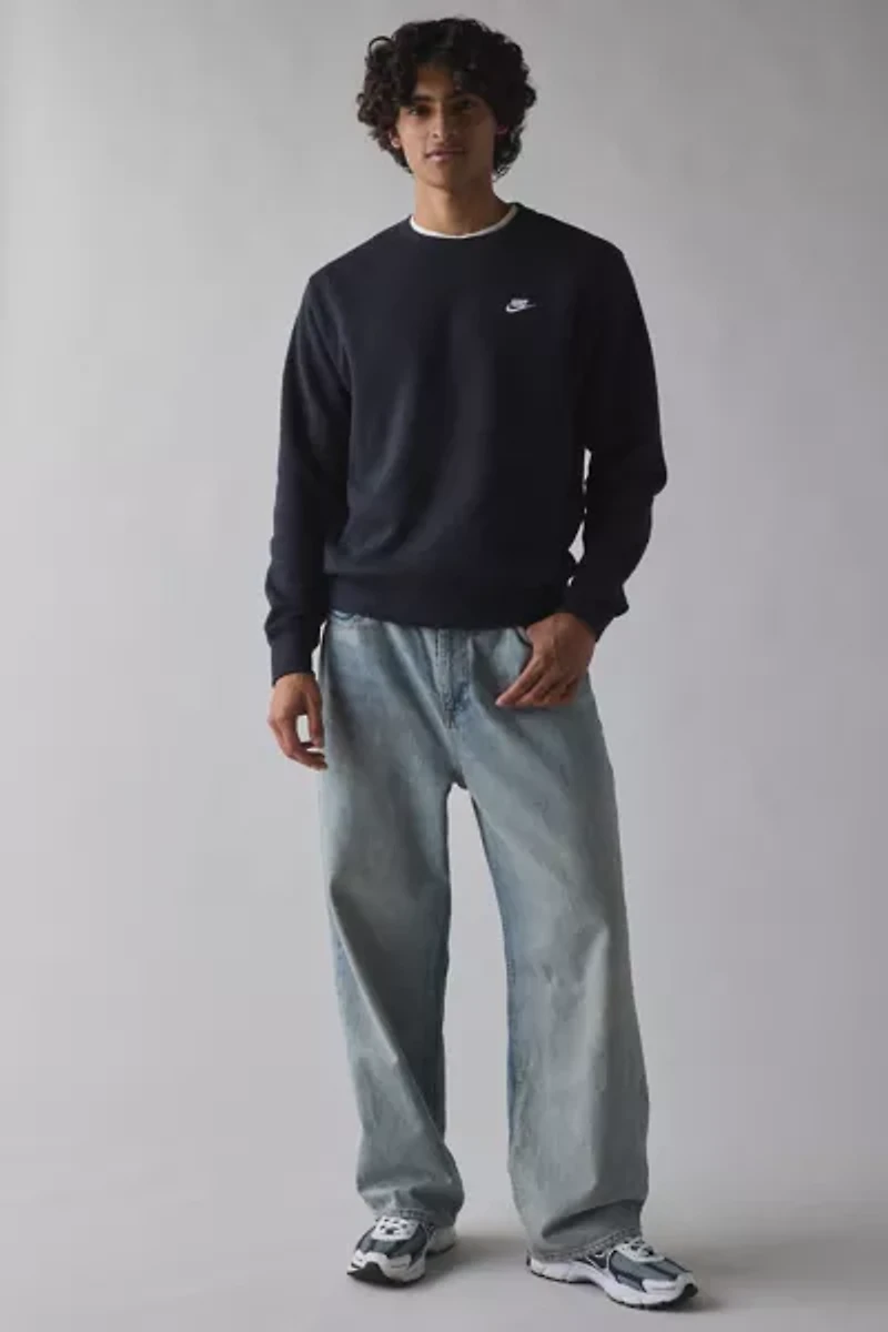 Nike Club Fleece Crew Neck Cotton Sweatshirt