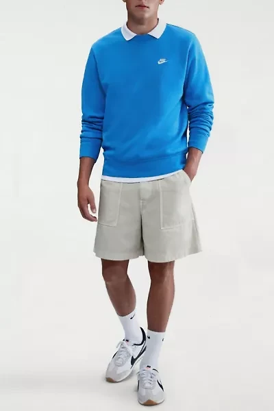 Nike Club Fleece Crew Neck Cotton Sweatshirt