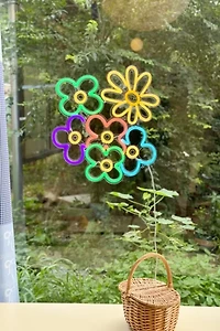 Echo Neon Daisy and Flower Neon Sign