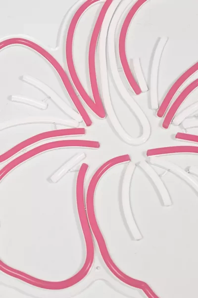 Echo Neon Hibiscus Flower Neon Sign