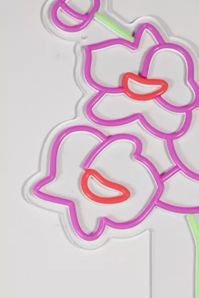 Echo Neon Orchid Neon Sign