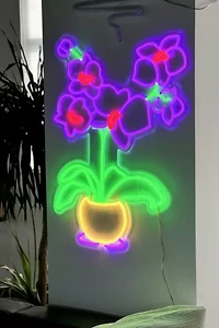 Echo Neon Orchid Neon Sign