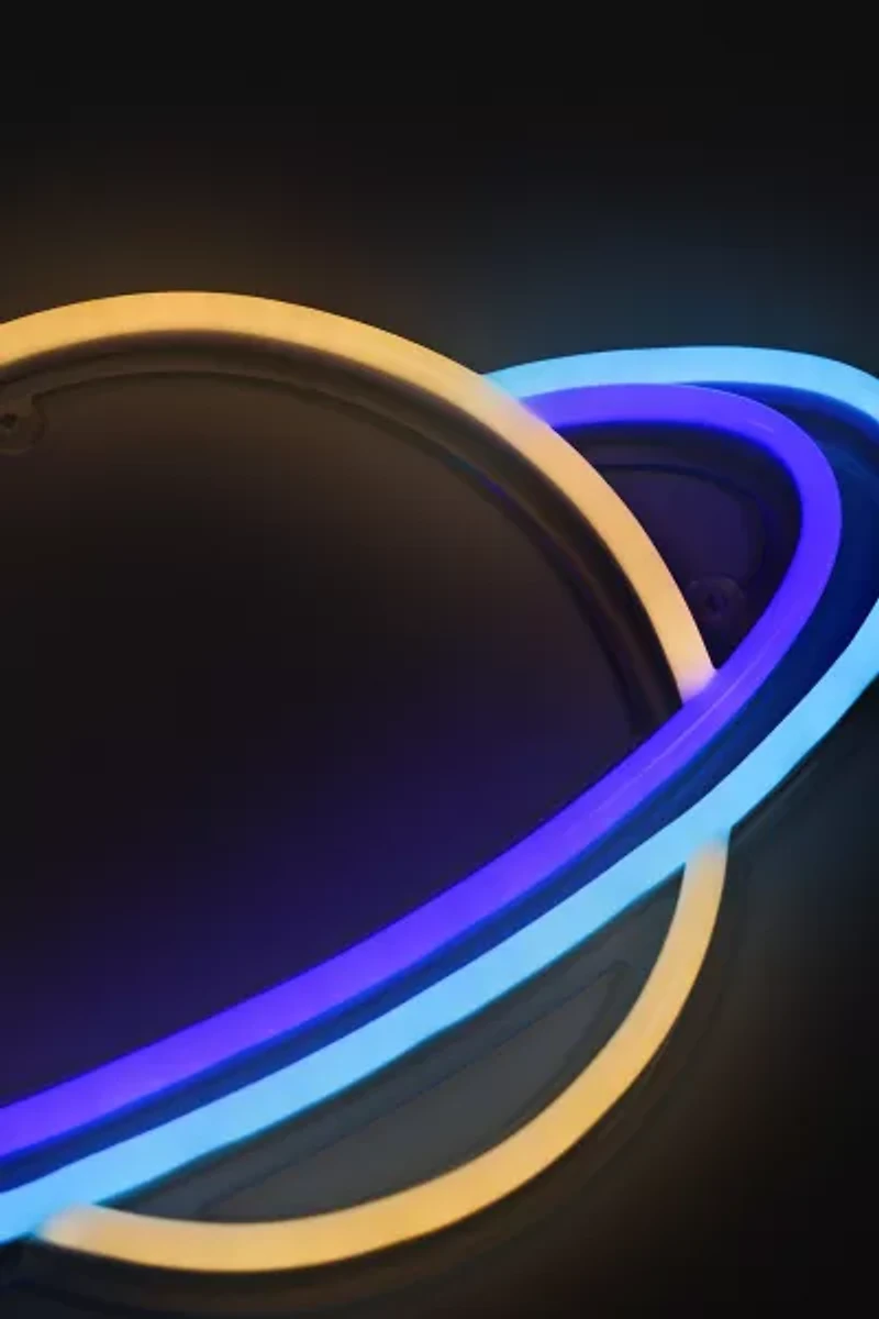 Echo Neon Saturn Neon Sign