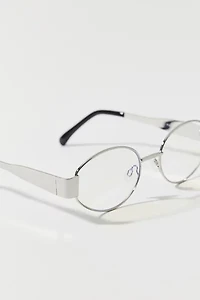 Agent Slim Metal Oval Readers
