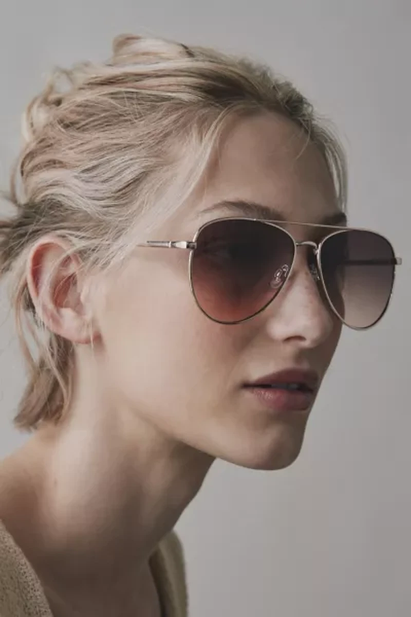 UO Essential Metal Aviator Sunglasses