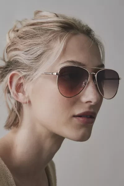 UO Essential Metal Aviator Sunglasses