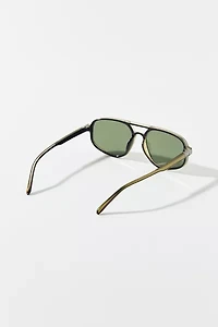 UO Essential Plastic Aviator Sunglasses