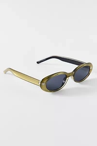 UO Essential Slim Oval Sunglasses