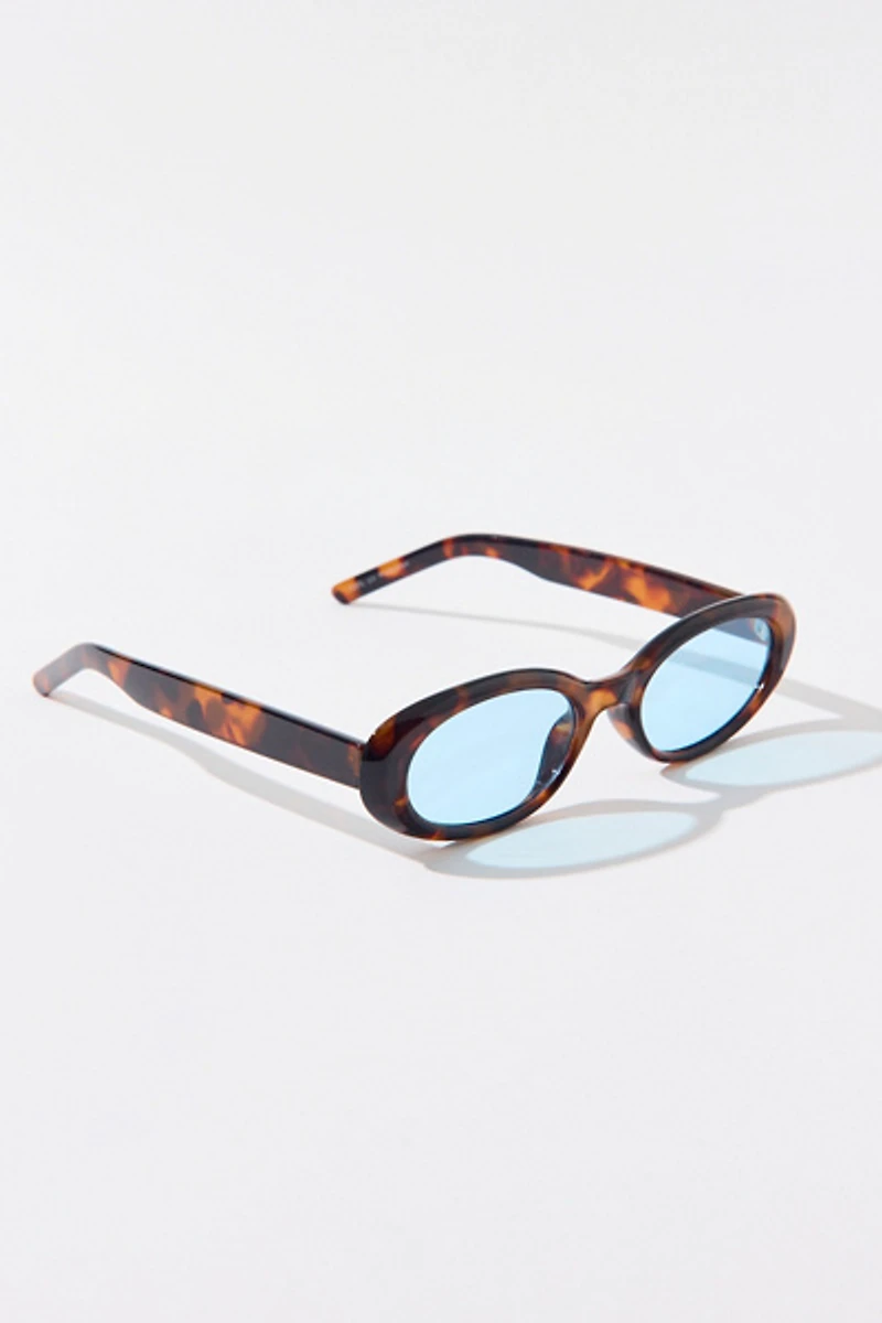 UO Essential Slim Oval Sunglasses