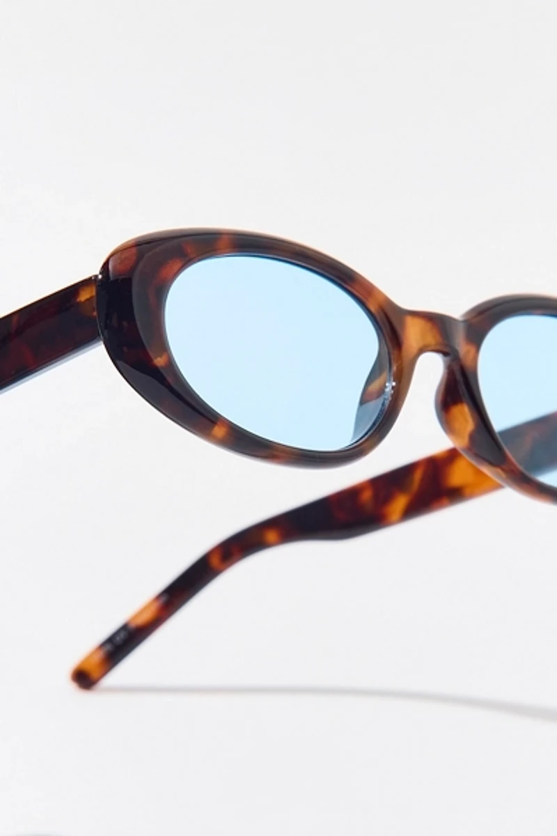 UO Essential Slim Oval Sunglasses