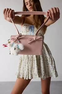 Fluffy Animal Plushie Keychain