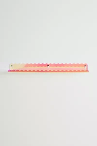 Wiggle Edge Acrylic Wall Shelf