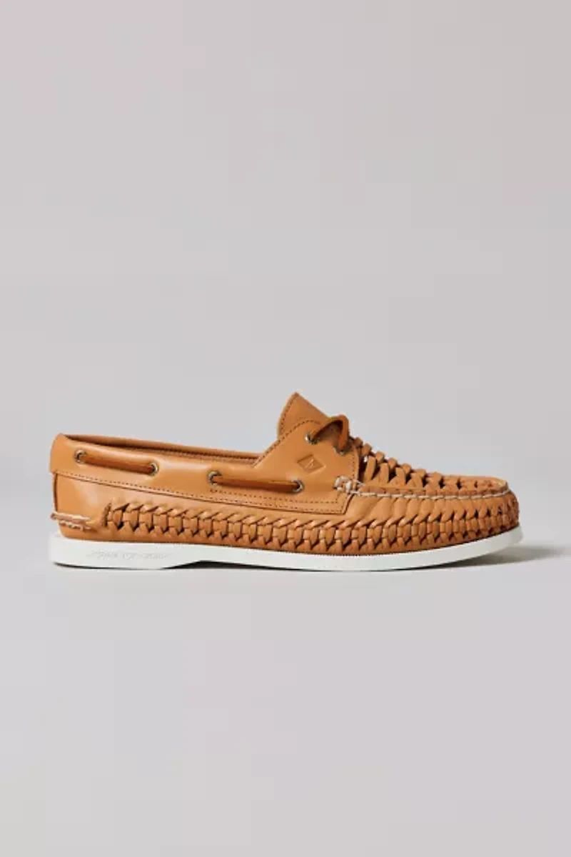Sperry Women's Authentic Original 2-Eye Woven Boat Shoe
