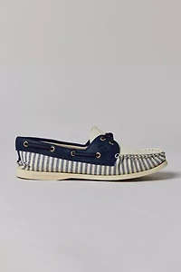 Sperry Women's Striped Authentic Original 2-Eye Boat Shoe