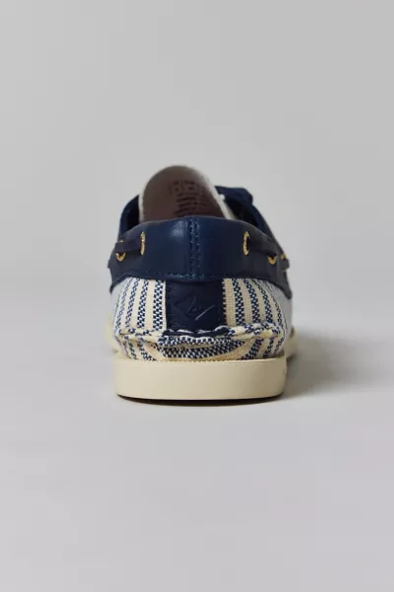 Sperry Women's Striped Authentic Original 2-Eye Boat Shoe