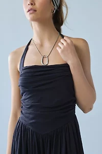 Out From Under Sunkissed Ruched Barrel Leg Jumpsuit