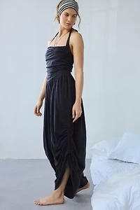 Out From Under Sunkissed Ruched Barrel Leg Jumpsuit