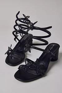 Azalea Wang Quinton Butterfly Ankle Wrap Sandal
