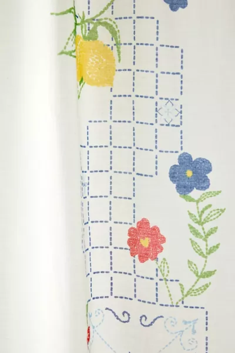 Fruit Lattice Patterned Window Panel