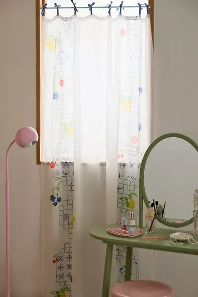 Fruit Lattice Patterned Window Panel