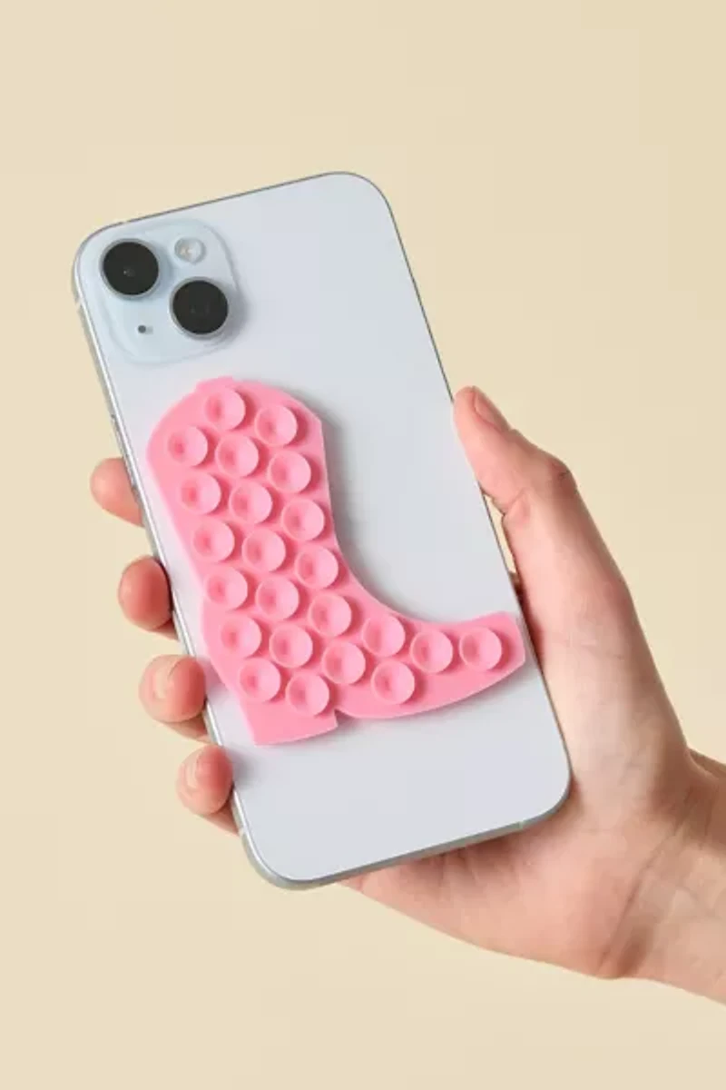 Icon Shaped Grippy Suction Phone Mount