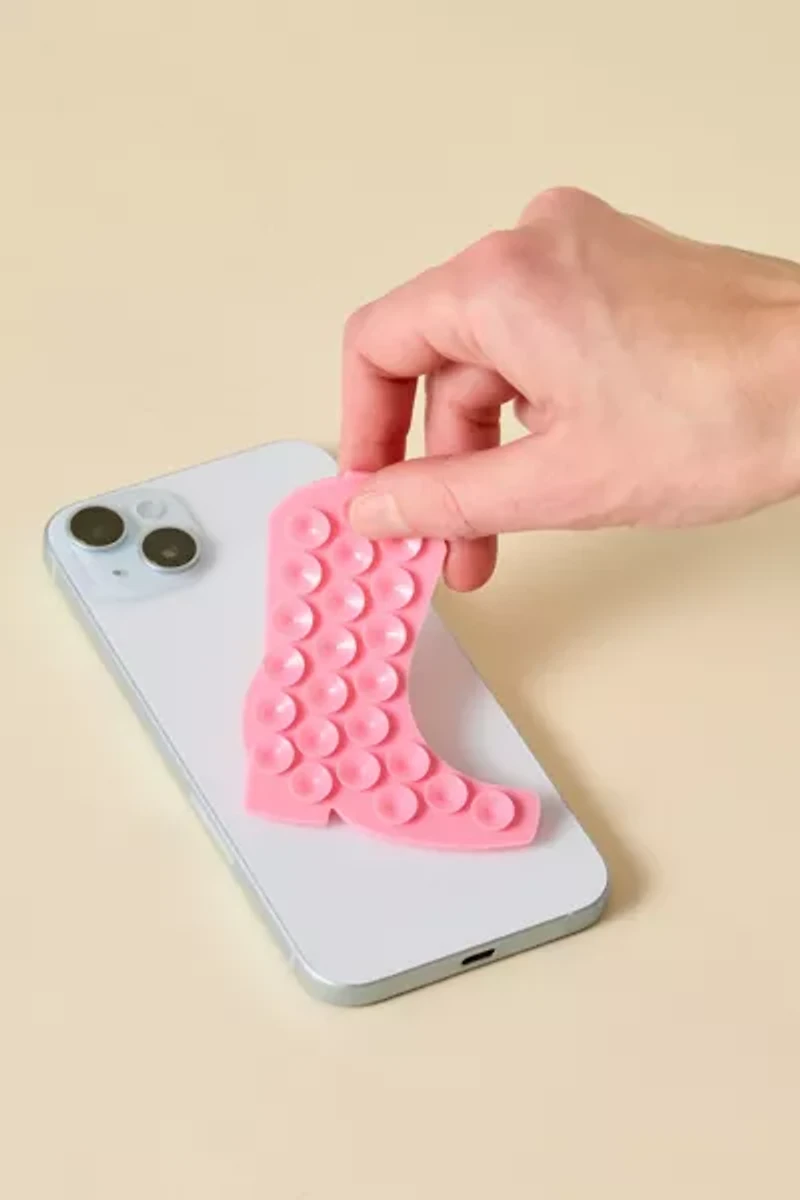 Icon Shaped Grippy Suction Phone Mount