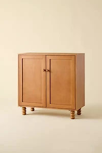Clara 2-Door Wood Storage Cabinet