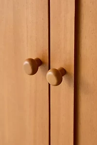 Clara 2-Door Wood Storage Cabinet